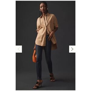 Pilcro Anthropologie ankle slit jeans 27